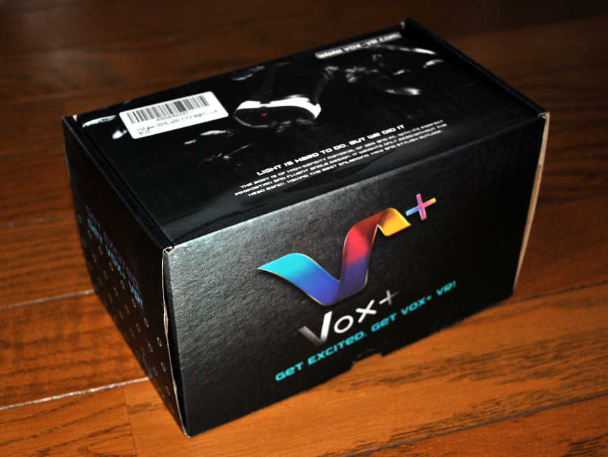 VOX gear+ 3DVRゴーグルの外箱